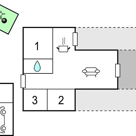 Holiday home Pet Friendly In With Kitchen